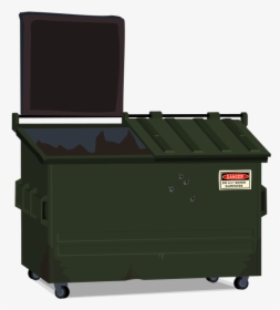 Dumpster - Dumpster Fire Clip Art, HD Png Download, Transparent PNG