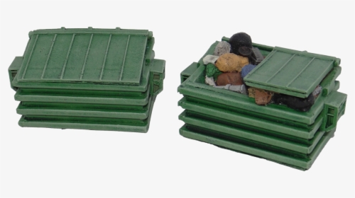 1046-28m Dumpster Set - Wood, HD Png Download, Transparent PNG