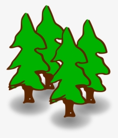 Christmas Tree Cartoon Without Background, HD Png Download, Transparent PNG