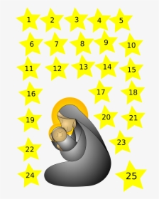 This Free Icons Png Design Of Advent Calender , Png - Calendario Dell Avvento Cristiano, Transparent Png, Transparent PNG