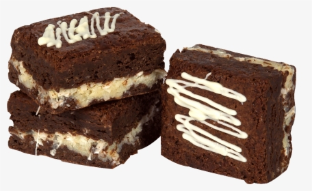 Coconut Brownie   Title Coconut Brownie - Chocolate Cake, HD Png Download, Transparent PNG