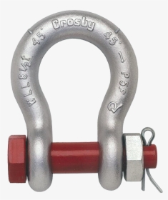 Crosby G-2130 Galvanized Bolt Type Anchor Shackles - G2130 Crosby Shackle, HD Png Download, Transparent PNG