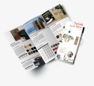 Fresh New Ideas Catalog Mock - Graphic Design, HD Png Download, Transparent PNG