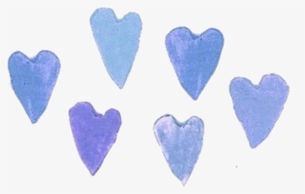 Cute Blue Hearts Png, Transparent Png, Transparent PNG