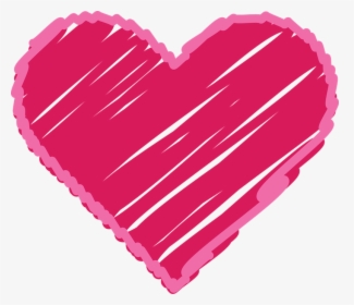 Clipart Heart Scribble - Heart, HD Png Download, Transparent PNG