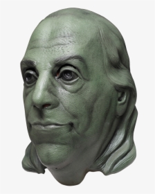 Benjamin Franklin Image - Benjamin Franklin Mask, HD Png Download, Transparent PNG