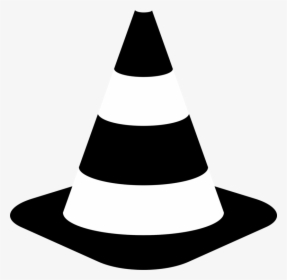 Monochrome - Black And White Traffic Cones, HD Png Download, Transparent PNG