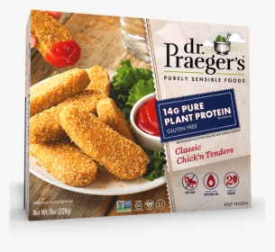 Praeger S Pure Plant Protein Classic Chick N Tenders - Dr Praeger's Chicken Tenders, HD Png Download, Transparent PNG