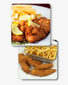 Tenders Chicken With Fries In Lake Hiawath, Nj - Fish And Chips, HD Png Download, Transparent PNG