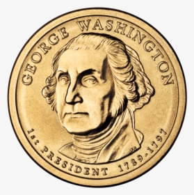 George Washington Dollar Coin, HD Png Download, Transparent PNG