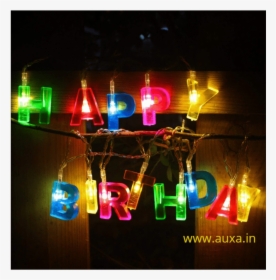 Happy Birthday Led - Lighting Decoration For Birthday Party, HD Png Download, Transparent PNG