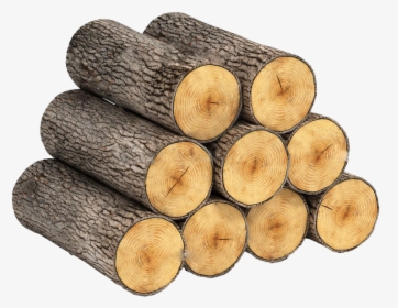Firewood Sacked Png Hd - Stack Of Wood Logs, Transparent Png, Transparent PNG