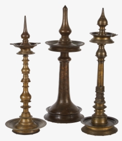 Lamp Clipart Temple Lamp - Bronze Antique Indian Oil Lamp, HD Png Download, Transparent PNG