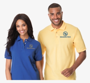 Embroidery Polo Shirts With Logo - Embroidered Company Shirts, HD Png Download, Transparent PNG