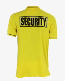 Customize Your Own Garments - Yellow Security Polo Shirts, HD Png Download, Transparent PNG