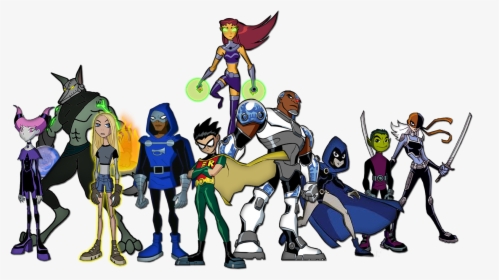 Teen Titans - Teen Titans All Character, HD Png Download, Transparent PNG