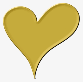 Heart In Gold - Heart Of Gold Clip Art, HD Png Download, Transparent PNG