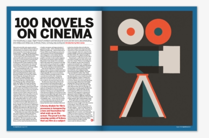 100 Novels On Cinema - Graphic Design, HD Png Download, Transparent PNG