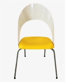 Cafe Chair Yellow Front - Chair, HD Png Download, Transparent PNG
