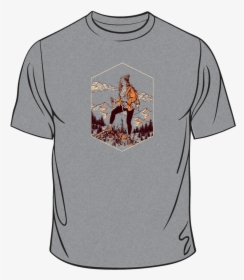 Hiker Gal - Active Shirt, HD Png Download, Transparent PNG
