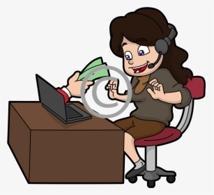 Female Cartoons With Money, HD Png Download, Transparent PNG