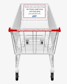 Shopping Cart Back Final - Shopping Cart Back Png, Transparent Png, Transparent PNG