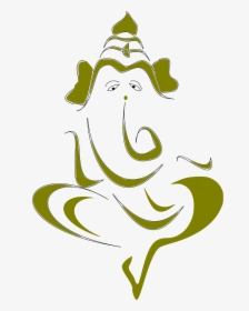 Transparent Happy Ganesh Chaturthi Png - Vector Vinayagar Png, Png Download, Transparent PNG