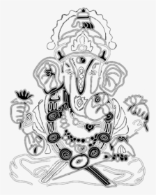 #🙏 #غانيشا #@chiquitacruz #@picsart #ganesha - Cartoon, HD Png Download, Transparent PNG