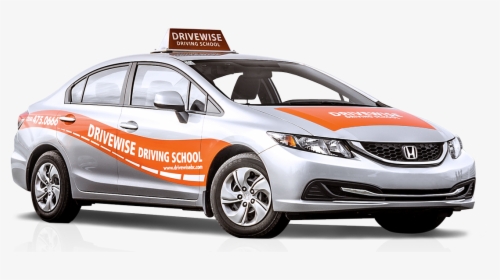 Indian Driving School Car , Png Download - Honda Civic Hybrid, Transparent Png, Transparent PNG
