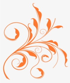 Transparent Orange Swirl Pattern, HD Png Download, Transparent PNG