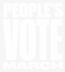 People S Vote Text - Poster, HD Png Download, Transparent PNG