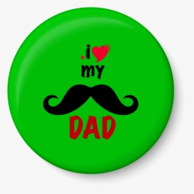 I Love My Dad Fridge Magnet - Emblem, HD Png Download, Transparent PNG
