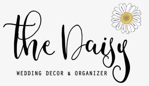 The Daisy Wedding - Calligraphy, HD Png Download, Transparent PNG