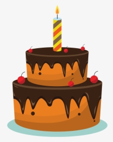 Chocolate Cake Png Image Free Download - Birthday, Transparent Png, Transparent PNG
