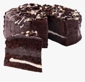 Dark Chocolate Cake Png Image - Cake With A Transparent Background, Png Download, Transparent PNG