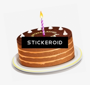 Chocolate Birthday Cake Png , Png Download - Ice Cream Cake Clipart, Transparent Png, Transparent PNG
