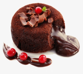 Lava Cake Png Picture - Chocolate Cake, Transparent Png, Transparent PNG