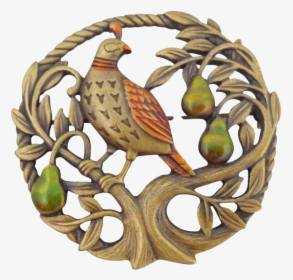 Partridge Png Clipart - Partridge In A Pear Tree Antique, Transparent Png, Transparent PNG