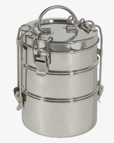 To Go Ware 3 Tier Stainless Steel Tiffin Reusable Oven - 3 Tier Stainless Steel Tiffin, HD Png Download, Transparent PNG