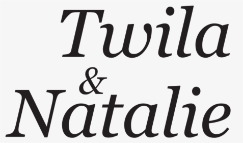 Twila & Natalie Logo Black - Mediamatic, HD Png Download, Transparent PNG