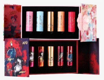 Afu Lipstick Gift Box Set Cosmetics Disney Princess - Afu Disney Lipstick, HD Png Download, Transparent PNG