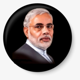 Narendra Modi - Narendra Modi Digital Painting, HD Png Download, Transparent PNG