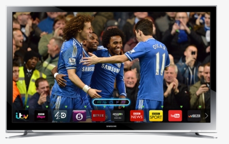 Smart Tv Samsung White, HD Png Download, Transparent PNG