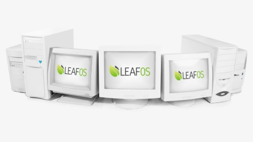 Leafos On Older Machines - Computer Monitor, HD Png Download, Transparent PNG