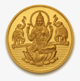 Lakshmi Gold Coin Download Png Image - 3 Gram Gold Coin, Transparent Png, Transparent PNG