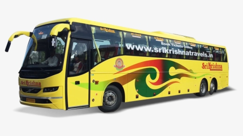 Online Bus Ticket Booking Shri Krishna Travels - Tour Bus Service, HD Png Download, Transparent PNG