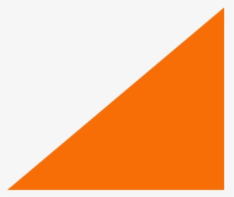 Right Angle Orange Triangle, HD Png Download, Transparent PNG