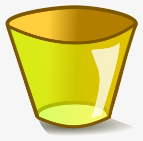 Trashcan Empty Png Images - Yellow Trash Can Png, Transparent Png, Transparent PNG