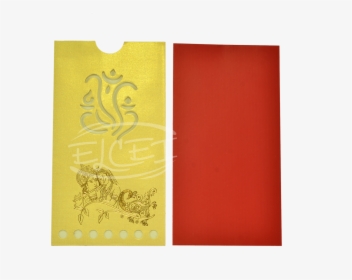 Home Hindu Wedding Cards Traditional Pouch Card - Motif, HD Png Download, Transparent PNG