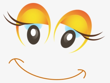 Cartoon Female Eye Clipart, HD Png Download, Transparent PNG